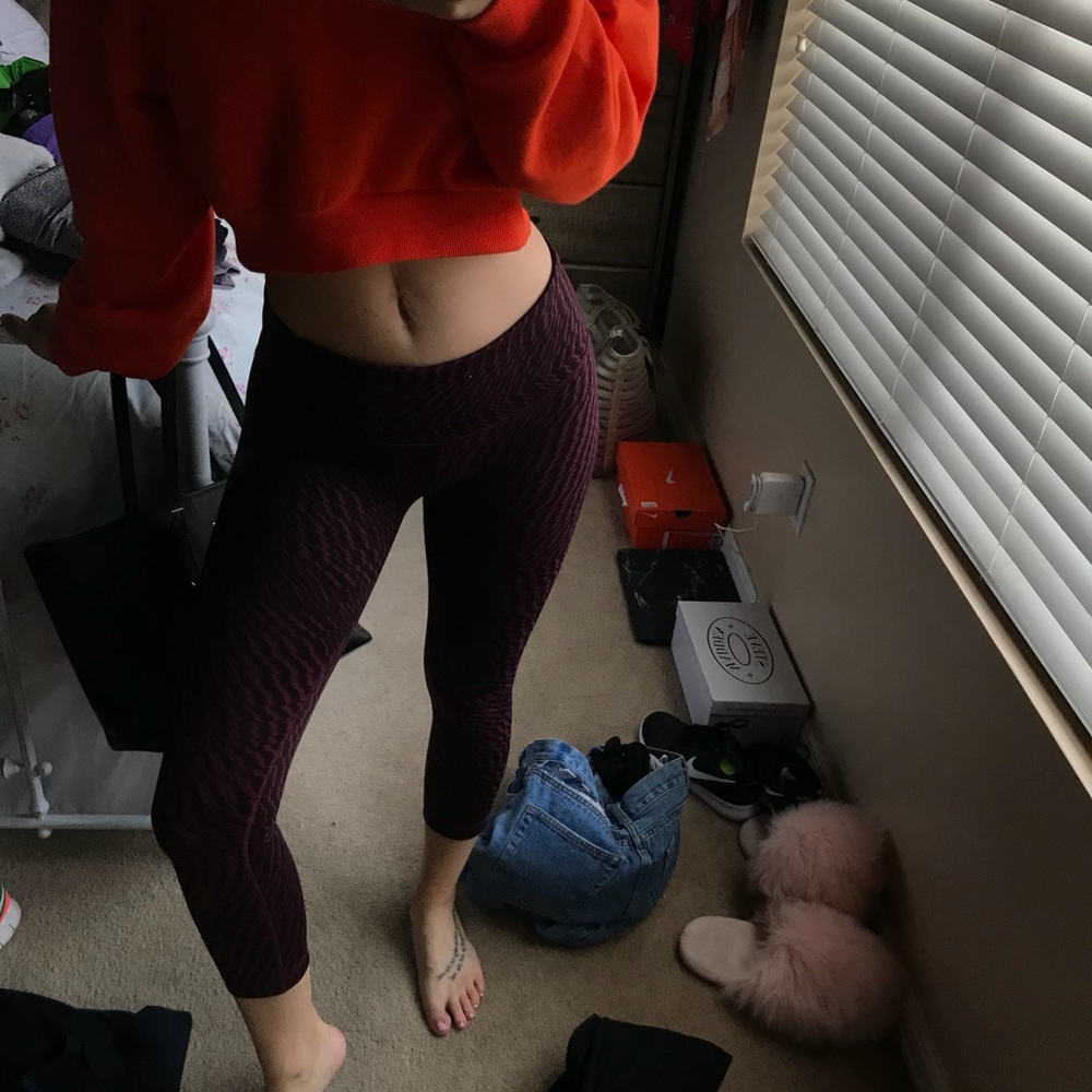 Lululemon Wunder Under Crop Leggings
